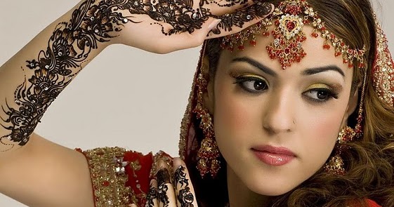 maquillaje-hindu-sencillo - Peluqueria Deyi Brown