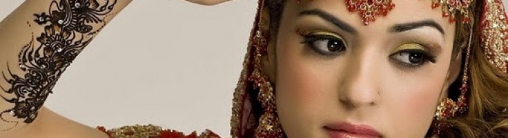maquillaje-hindu-sencillo - Peluqueria Deyi Brown